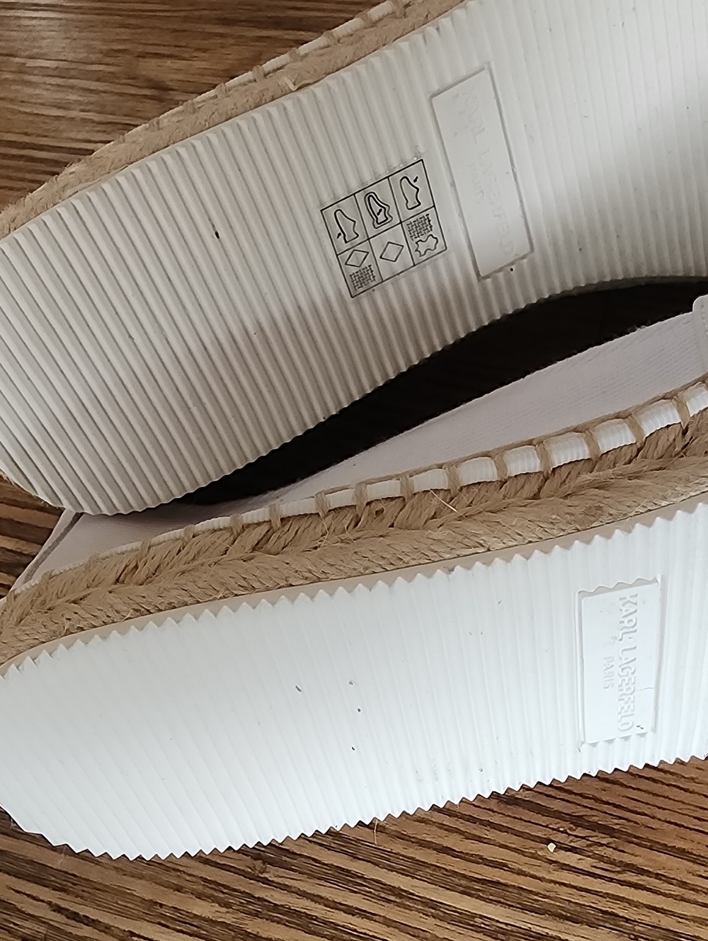 Size 10 - 🆕️ KARL LAGERFELD PARIS Manika Espadrille Loafer - Picture 8 of 12